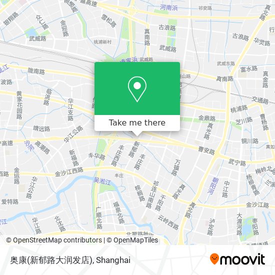 奥康(新郁路大润发店) map