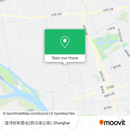 荡湾村村委会(西泾港公路) map