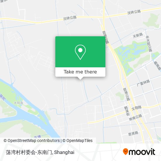 荡湾村村委会-东南门 map