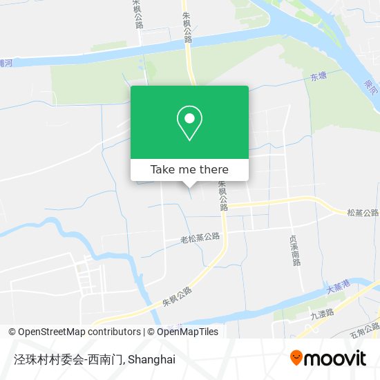 泾珠村村委会-西南门 map
