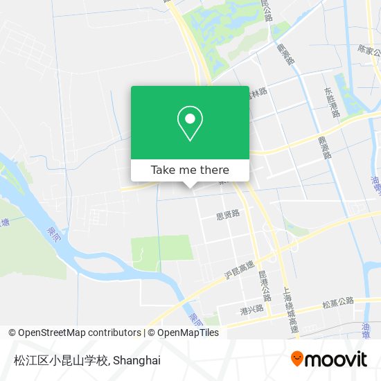松江区小昆山学校 map