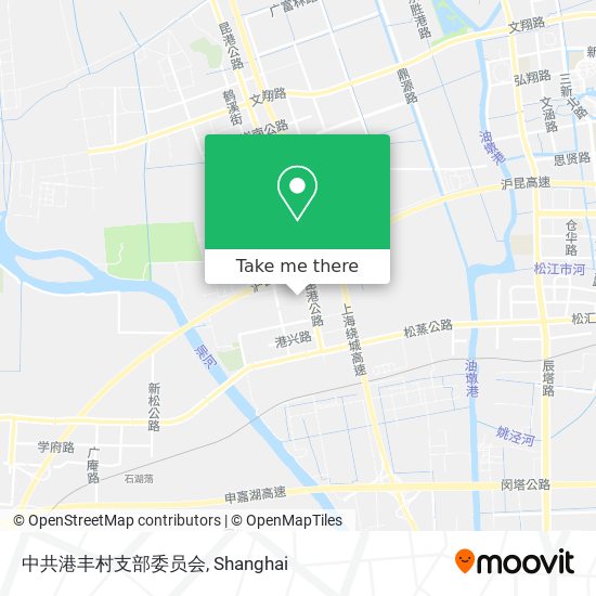 中共港丰村支部委员会 map