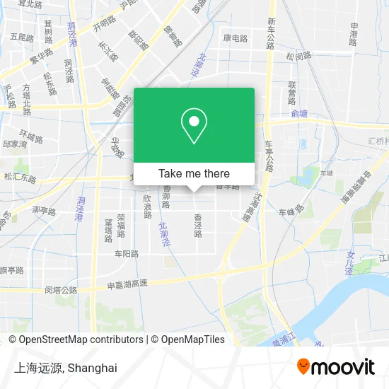 上海远源 map