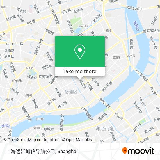 上海运洋通信导航公司 map