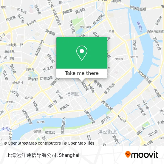 上海运洋通信导航公司 map