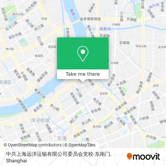 中共上海远洋运输有限公司委员会党校-东南门 map