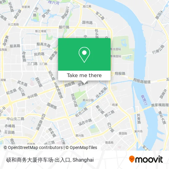 硕和商务大厦停车场-出入口 map