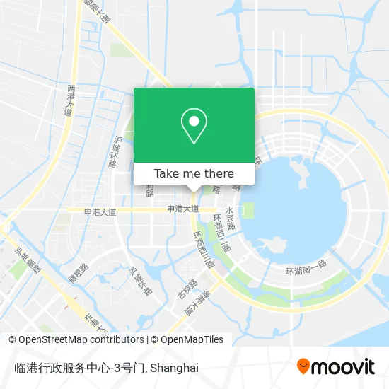 临港行政服务中心-3号门 map