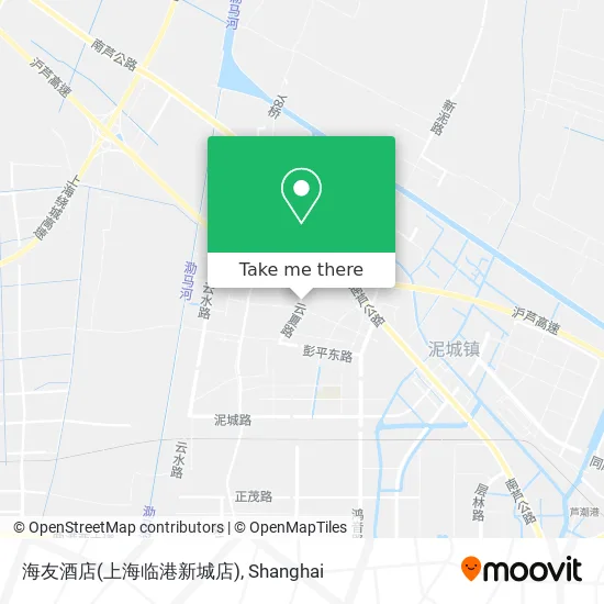 海友酒店(上海临港新城店) map
