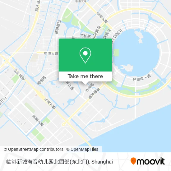 临港新城海音幼儿园北园部(东北门) map