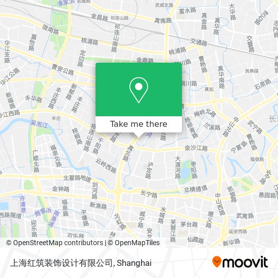 上海红筑装饰设计有限公司 map