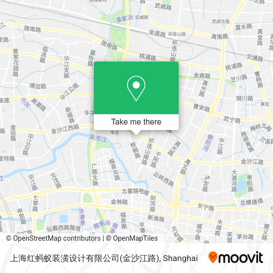 上海红蚂蚁装潢设计有限公司(金沙江路) map