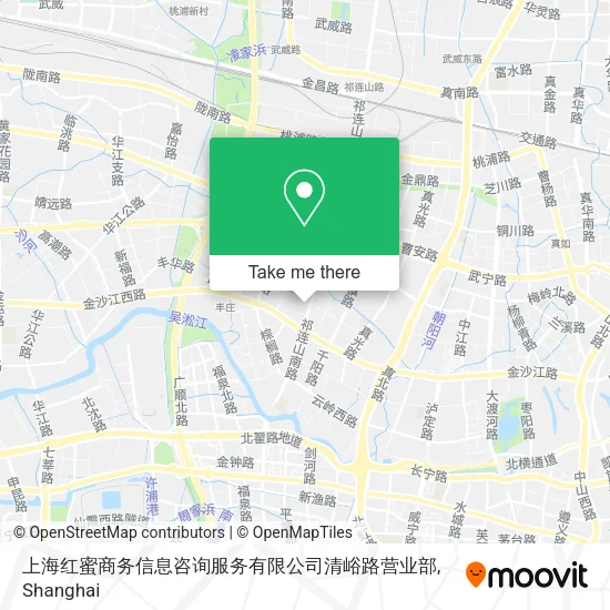 上海红蜜商务信息咨询服务有限公司清峪路营业部 map