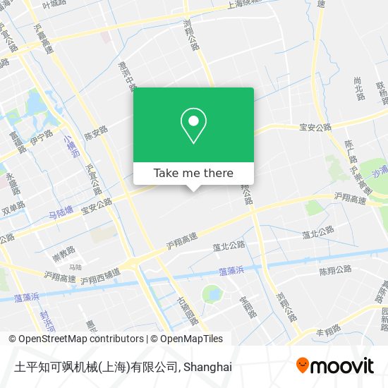 土平知可飒机械(上海)有限公司 map