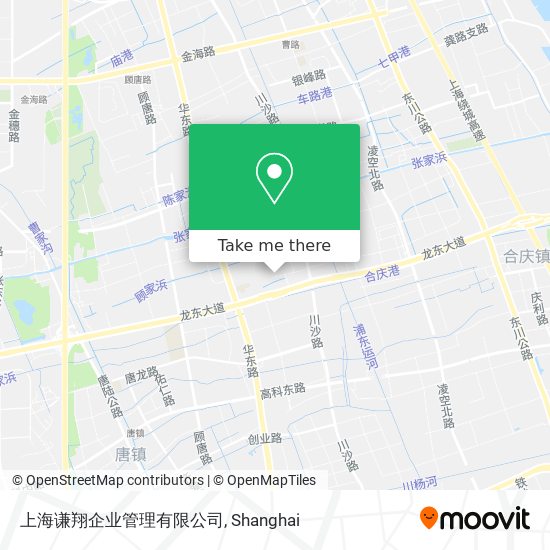 上海谦翔企业管理有限公司 map