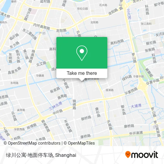 绿川公寓-地面停车场 map