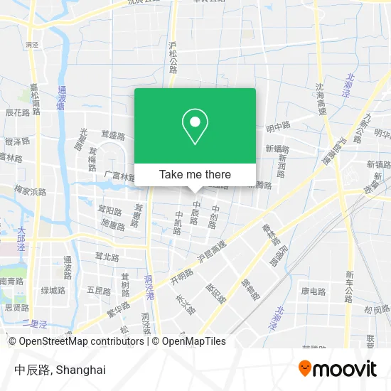 中辰路 map