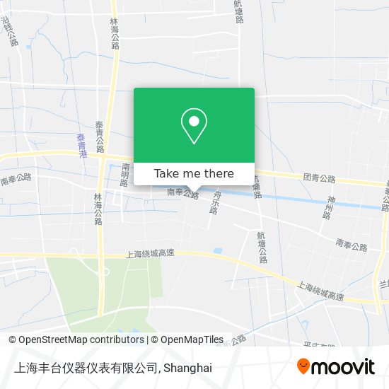 上海丰台仪器仪表有限公司 map