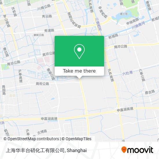 上海华丰台硝化工有限公司 map