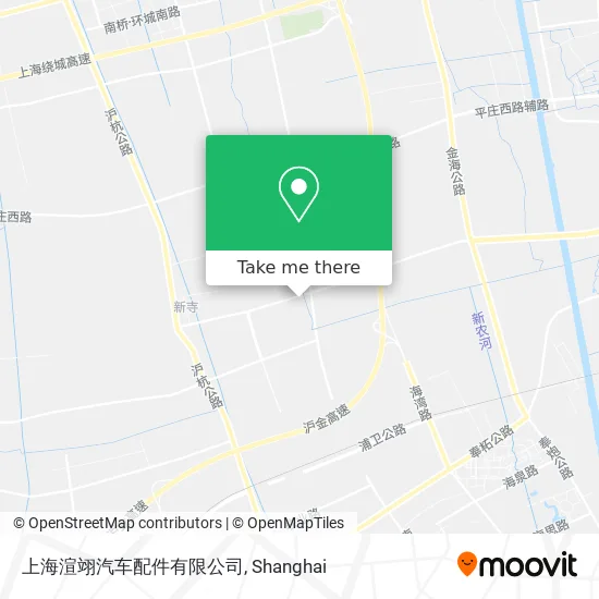 上海渲翊汽车配件有限公司 map