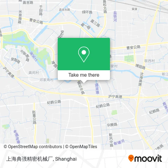 上海典强精密机械厂 map