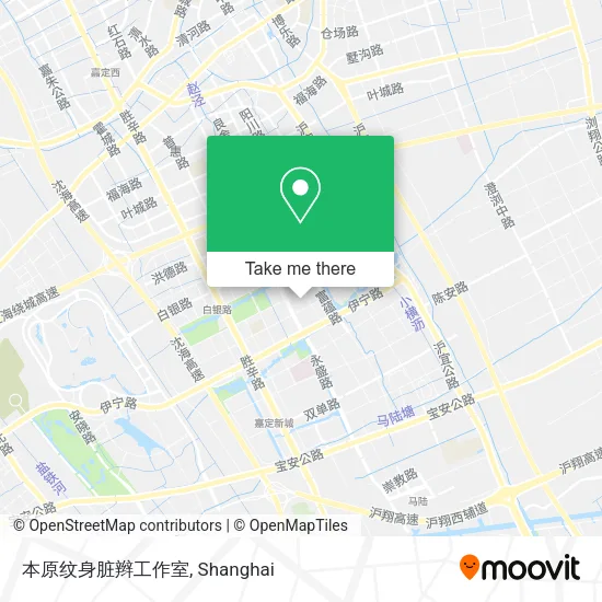 本原纹身脏辫工作室 map