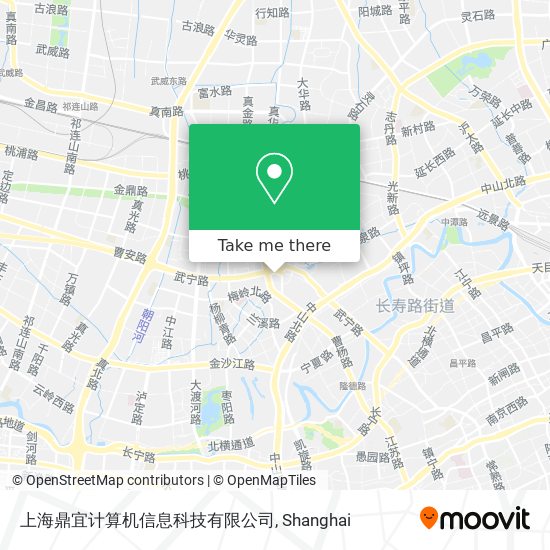 上海鼎宜计算机信息科技有限公司 map