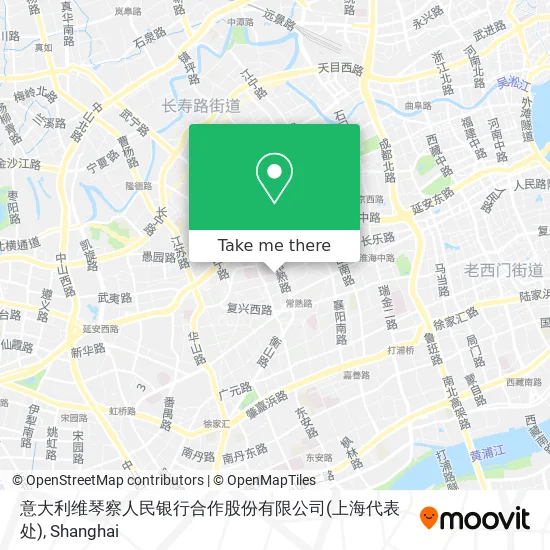 意大利维琴察人民银行合作股份有限公司(上海代表处) map