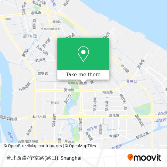 台北西路/华京路(路口) map