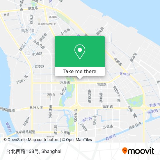 台北西路168号 map
