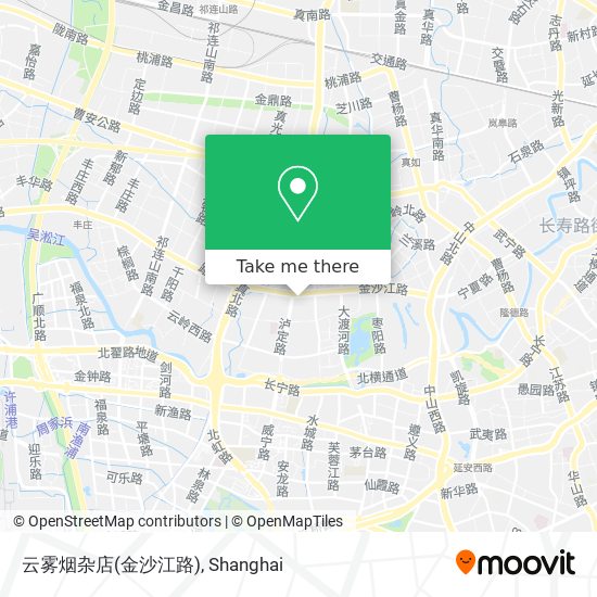 云雾烟杂店(金沙江路) map