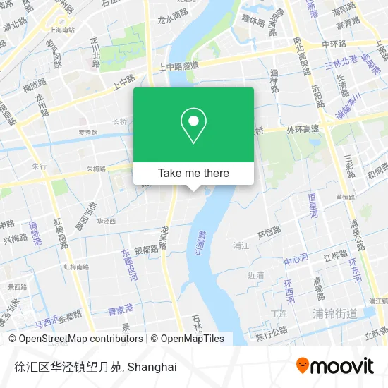 徐汇区华泾镇望月苑 map