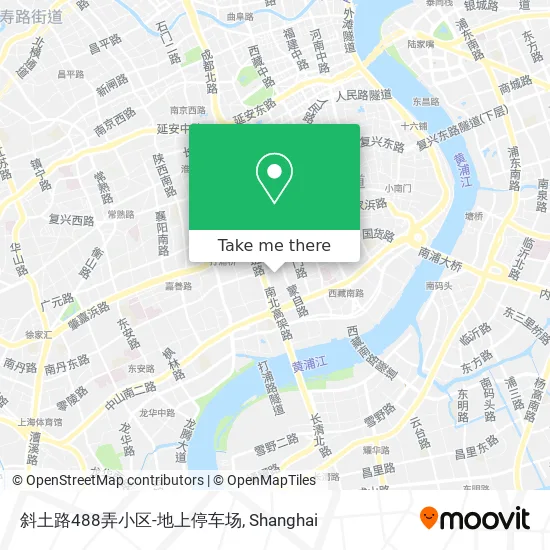 斜土路488弄小区-地上停车场 map