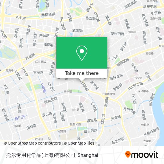 托尔专用化学品(上海)有限公司 map
