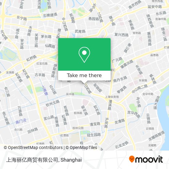 上海丽亿商贸有限公司 map