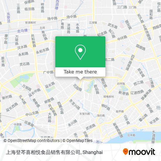 上海登芩喜相悦食品销售有限公司 map