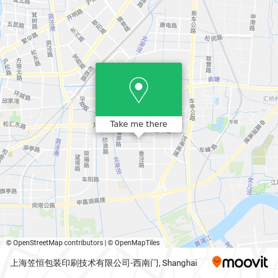 上海笠恒包装印刷技术有限公司-西南门 map