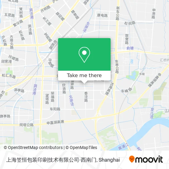 上海笠恒包装印刷技术有限公司-西南门 map