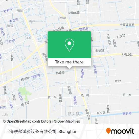 上海联尔试验设备有限公司 map