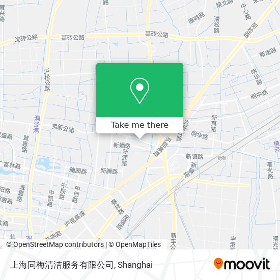 上海同梅清洁服务有限公司 map