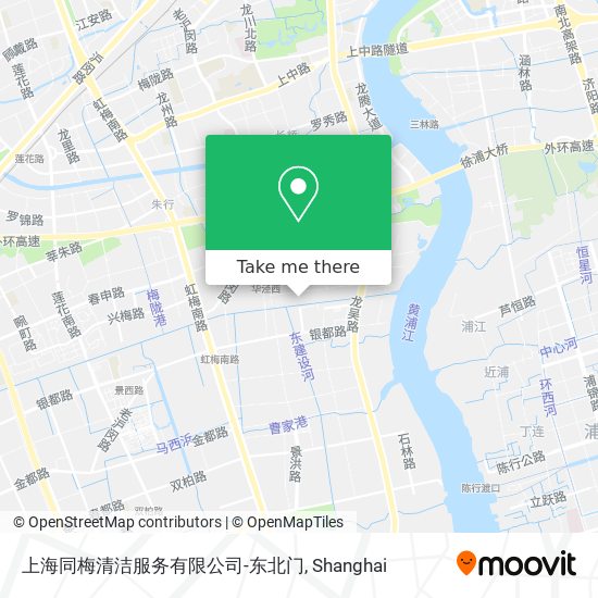 上海同梅清洁服务有限公司-东北门 map
