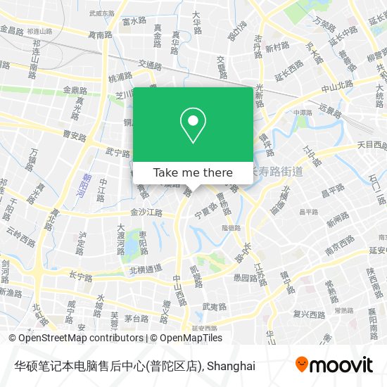 华硕笔记本电脑售后中心(普陀区店) map