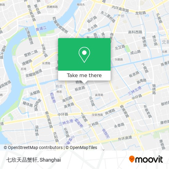 七欣天品蟹轩 map
