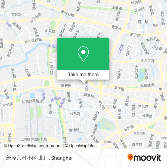 新泾六村小区-北门 map