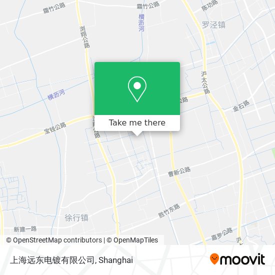 上海远东电镀有限公司 map
