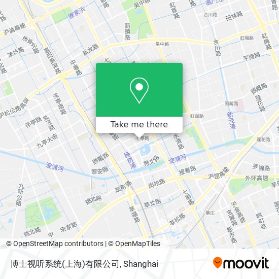博士视听系统(上海)有限公司 map