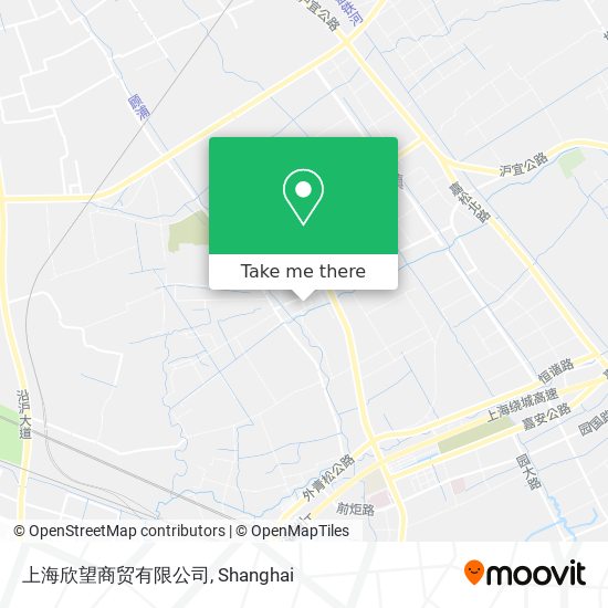上海欣望商贸有限公司 map
