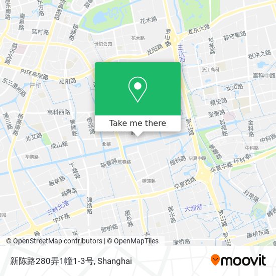 新陈路280弄1幢1-3号 map
