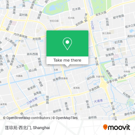 莲琼苑-西北门 map
