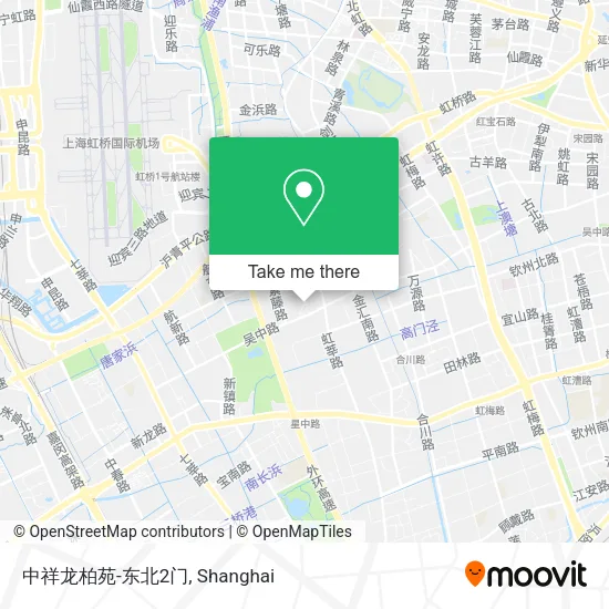 中祥龙柏苑-东北2门 map